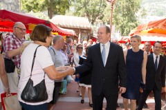 Inauguration du nouveau marché de la condamine 2012