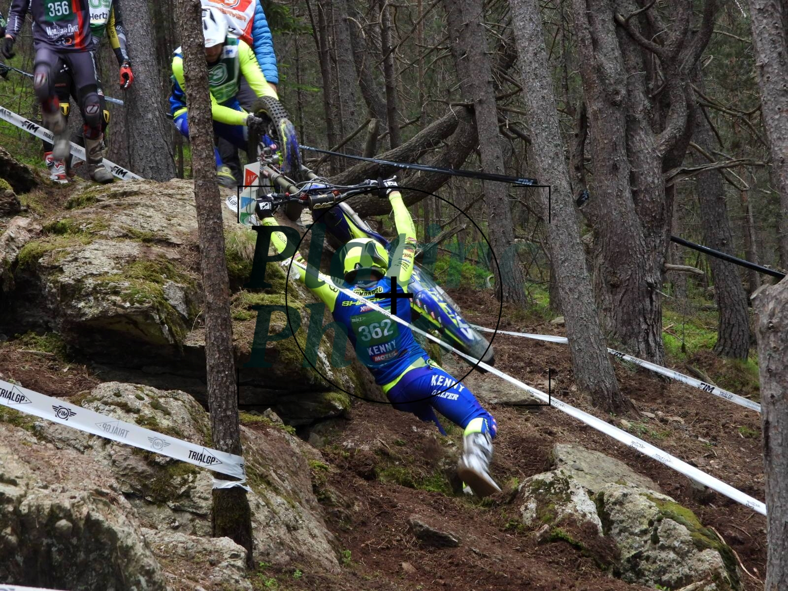 Categoría Youth del Hertz FIM Trial World Championship 2024 en Andorra (Sant Julià de Lòria)