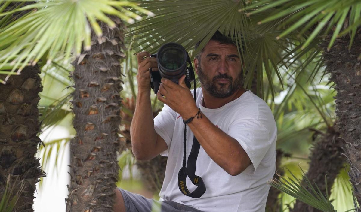 Exclusiva fotos de Sergio Garrido Famoso paparazzi en Ibiza 2025 «Supervivientes 2023» colaborador Telecinco