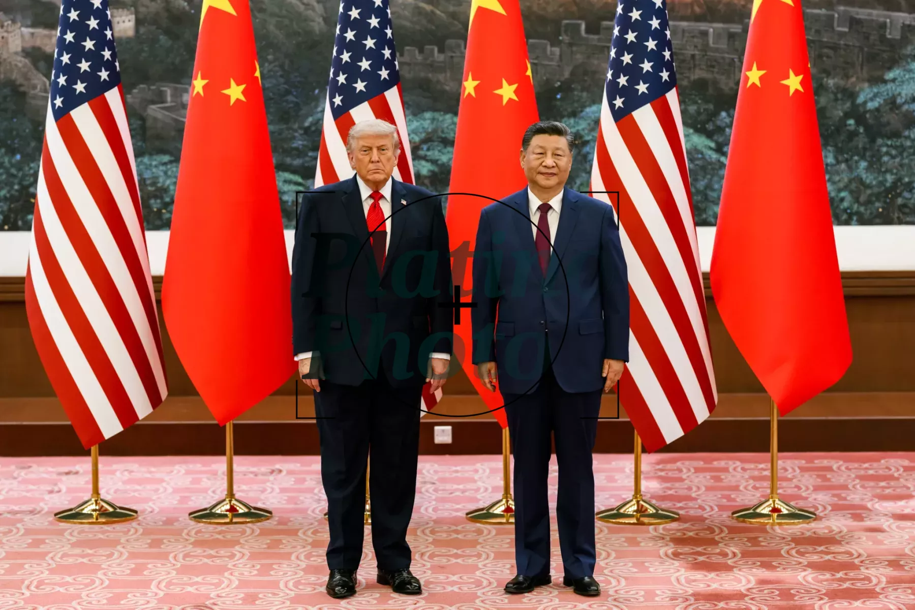 Fotos del presidente Donald J. Trump de su visita República Popular China