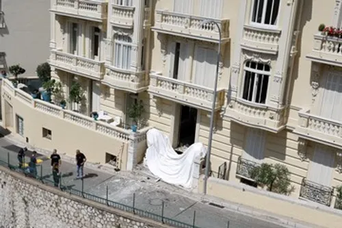Video released by Guardian News on YouTube, showing footage of the Monaco attack against a Ukrainian businessman, July 2026